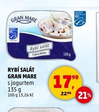 Rybi salát Gran Mare