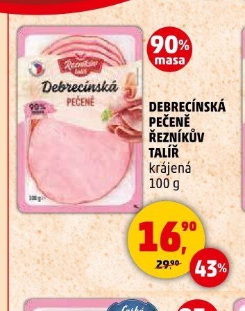 DEBRECÍNSKÁ PEČENĚ ŘEZNÍKŮV TALÍŘ