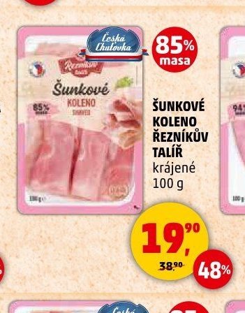 ŠUNKOVÉ KOLENO ŘEZNÍKŮV TALÍŘ
