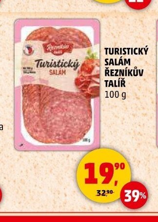 TURISTICKÝ SALÁM ŘEZNÍKŮV TALÍŘ