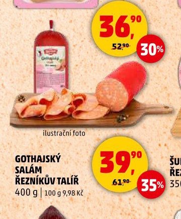 Gothajský salám Řezníkův talíř