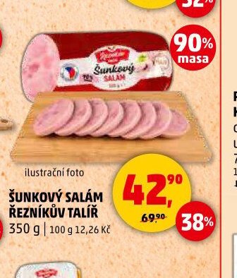 Šunkový salám Řezníkův talíř