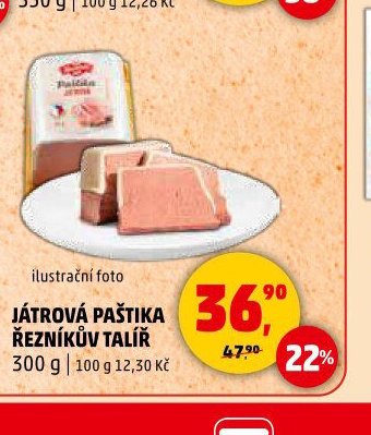 Játrová paštika Řezníkův talíř