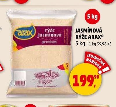 Jasmínová rýže Arax