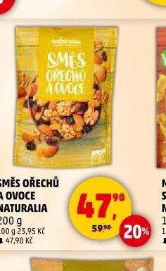 SMĚS OŘECHŮ A OVOCE NATURALIA