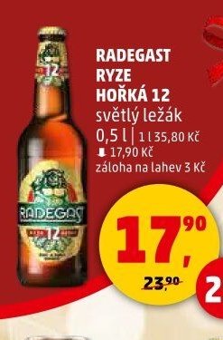 Radegast Ryze hořká 12