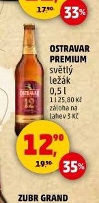 Ostravar Premium světlý ležák