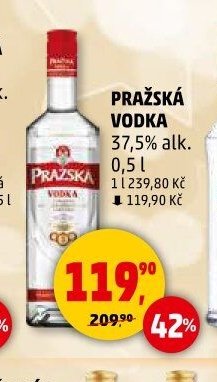 Pražská vodka 0,5 l