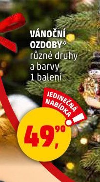 VÁNOČNÍ OZDOBY