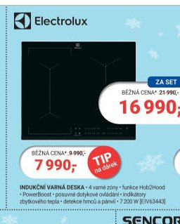 Electrolux INDUKČNÍ VARNÁ DESKA