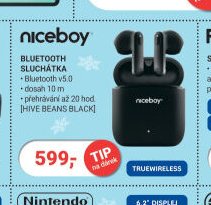 niceboy BLUETOOTH SLUCHÁTKA