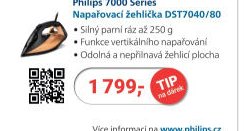 Philips 7000 Series Napařovací žehlička DST7040/80