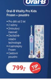 Oral-B Vitality Pro Kids Frozen + pouzdro
