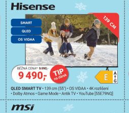 HISENSE QLED SMART TV