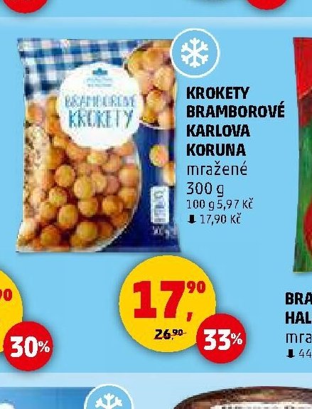 KROKETY BRAMBOROVÉ KARLOVA KORUNA