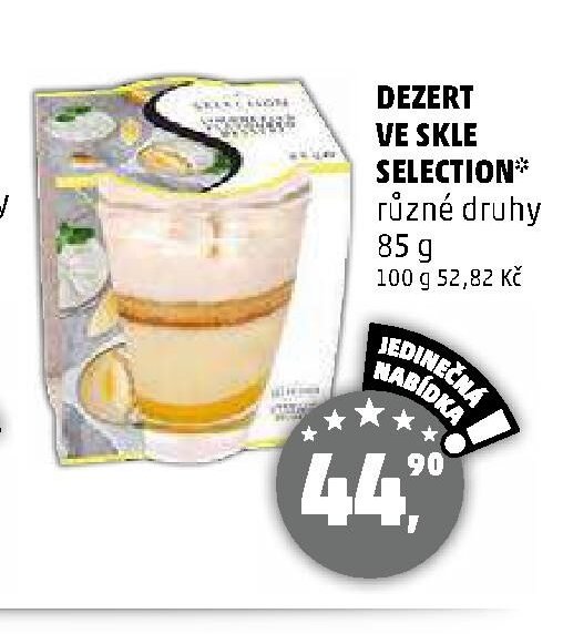 DEZERT VE SKLE SELECTION