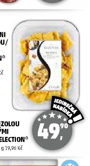RAVIOLI S GORGONZOLOU A VLAŠSKÝMI OŘECHY SELECTION
