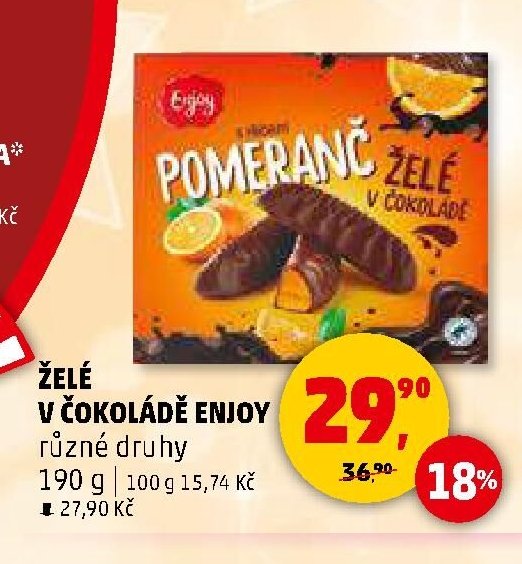 Želé v čokoládě Enjoy