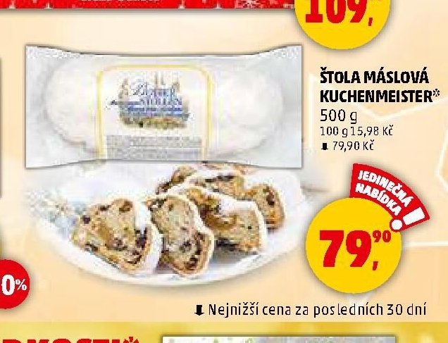 ŠTOLA MÁSLOVÁ KUCHENMEISTER