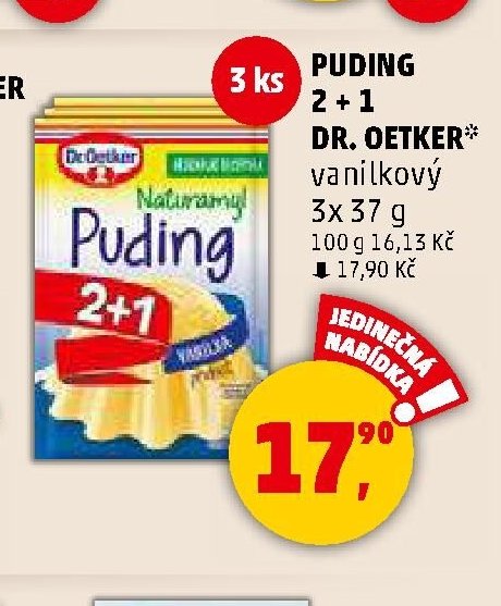 PUDING 2+1 DR. OETKER