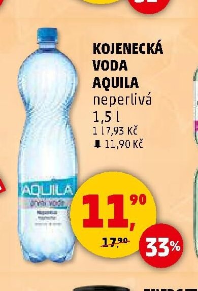 Kojenecká voda Aquila 1,5 l