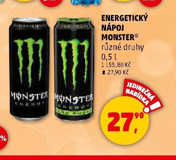 Energetický nápoj Monster 0,5 l