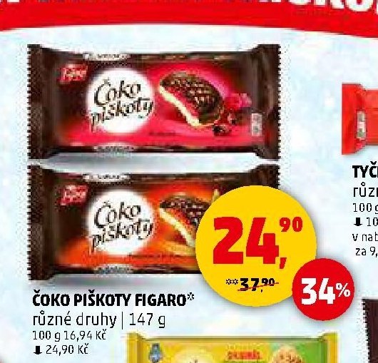 Čoko piškoty Figaro