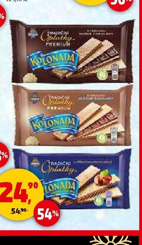 Tradiční oplatky Kolonáda Opavia