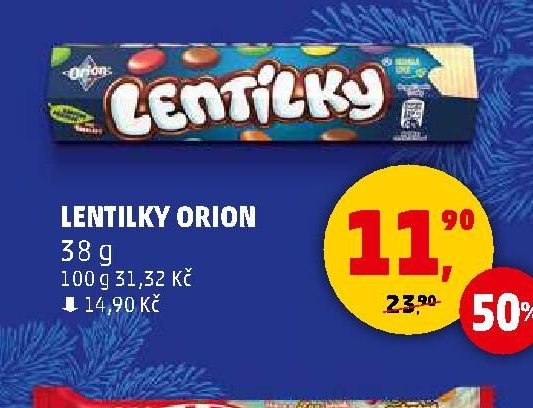 Lentilky Orion
