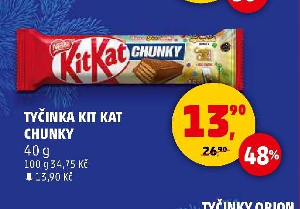 Tyčinka Kit Kat Chunky