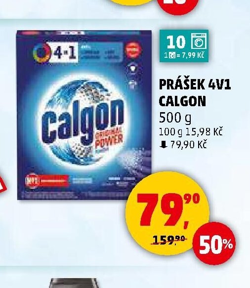 Prášek 4v1 Calgon