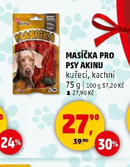 Masíčka pro psy Akinu 75 g