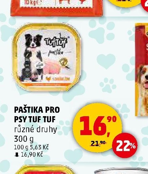 Paštika pro psy Tuf Tuf 300 g