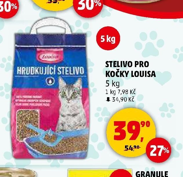 Stelivo pro kočky Louisa 5 kg