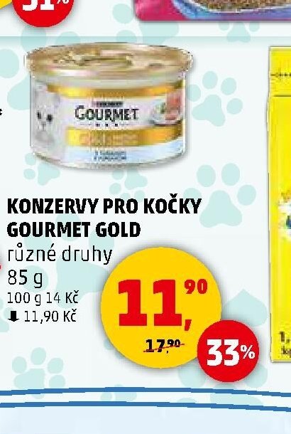 Konzervy pro kočky Gourmet Gold 85 g
