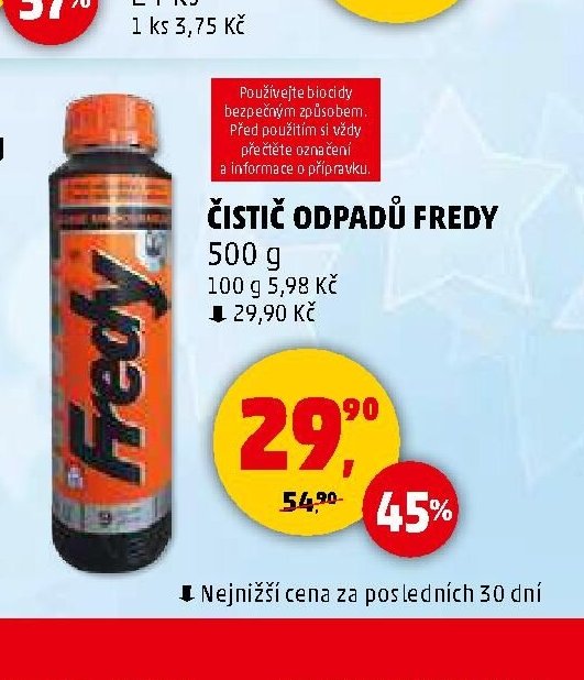 Čistič odpadů Fredy 500 g