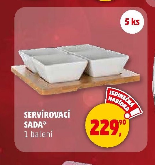 SERVÍROVACÍ SADA