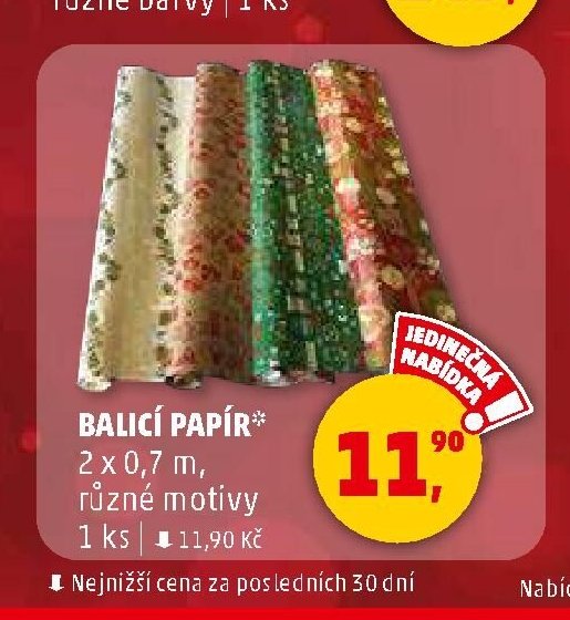 BALICÍ PAPÍR
