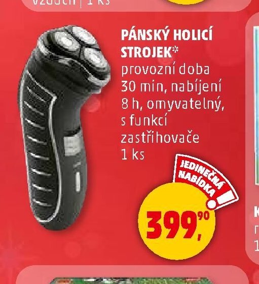 PÁNSKÝ HOLICÍ STROJEK