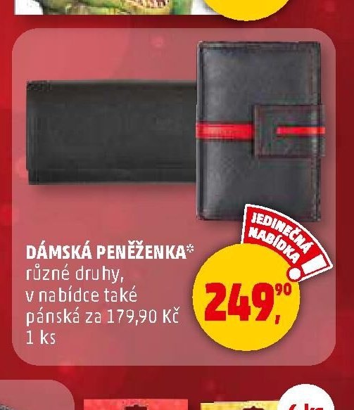 DÁMSKÁ PENĚŽENKA