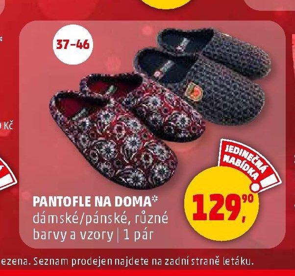 PANTOFLE NA DOMA