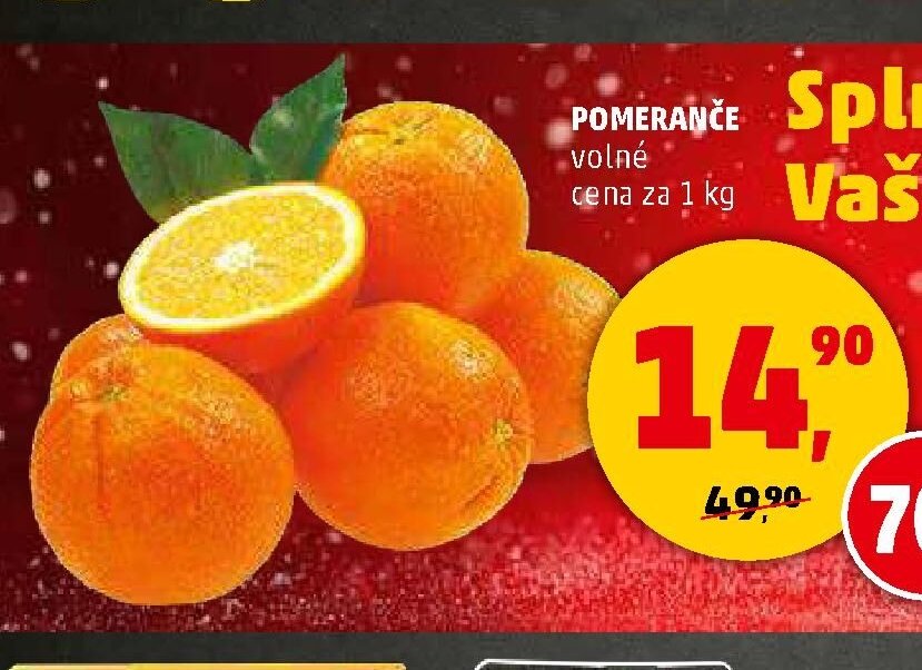 Pomeranče volné