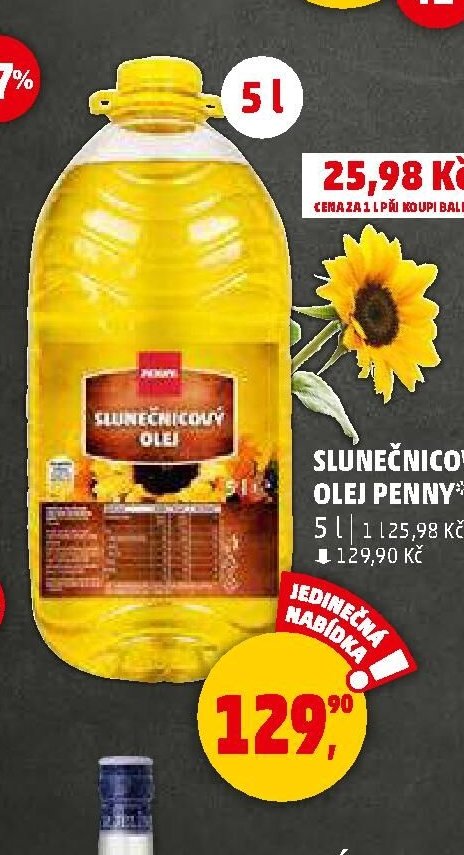 Slunečnicový olej Penny