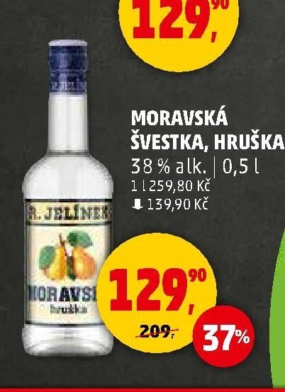 Moravská švestka, hruška