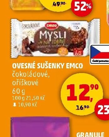 Ovesné sušenky Emco