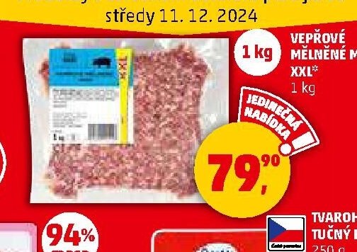 Vepřové mělněné maso