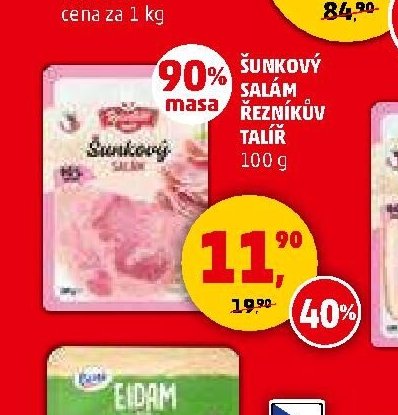 Šunkový salám Řezníkův talíř