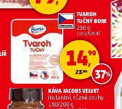 Tvaroh tučný Boni