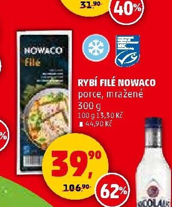 Rybí filé Nowaco