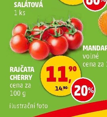 Rajčata Cherry